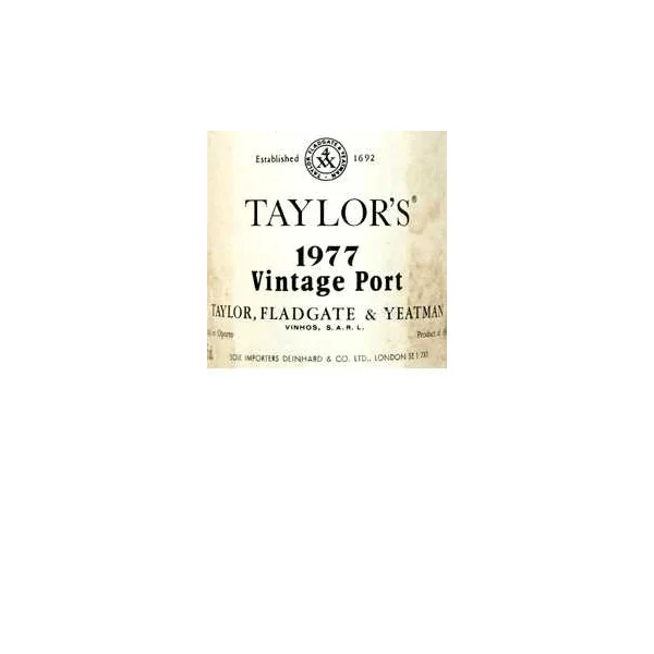 Taylor Fladgate Vintage Port 1977