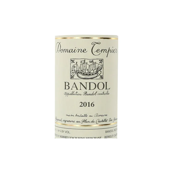 Tempier Bandol 2016