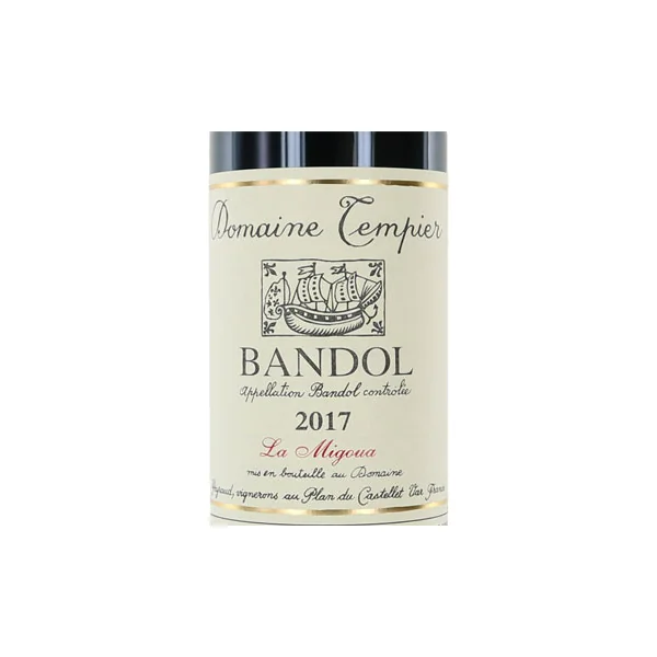 Tempier Bandol La Migoua 2017