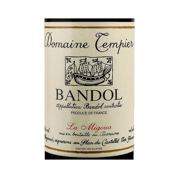 Tempier Bandol La Migoua 2019