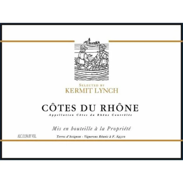 Terres d'Avignon Côtes-du-Rhône "Cuvée Kermit Lynch" 2018