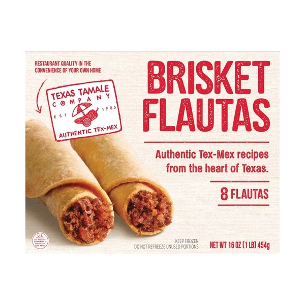 Texas Tamales Company • Brisket Flautas