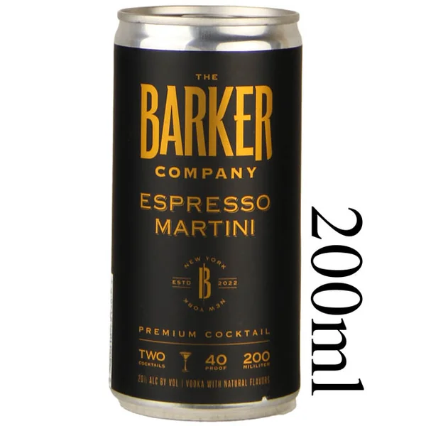 The Barker Company Espresso Martini / 200mL