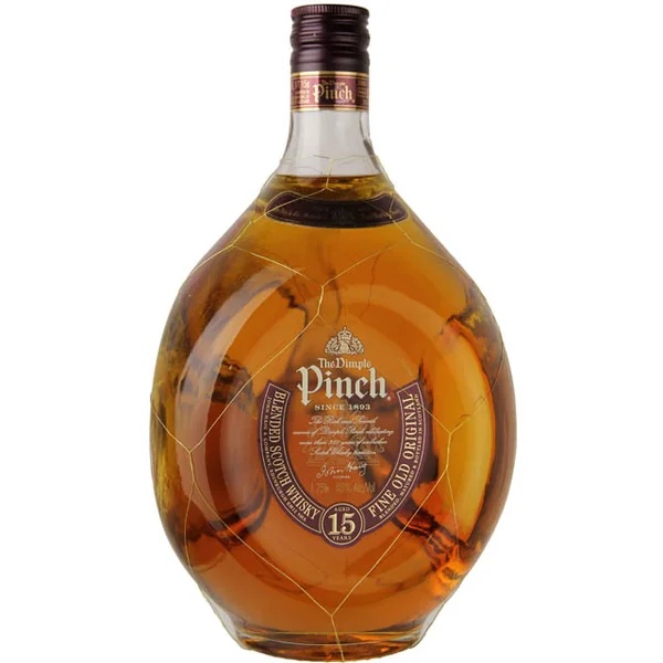 The Dimple Pinch 15yr Blended Scotch Whisky / 1.75 Ltr