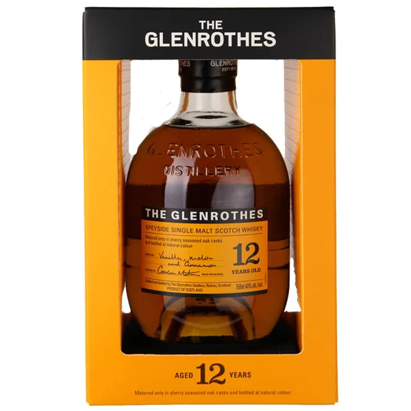 The Glenrothes 12Yr Speyside Single Malt Scotch Whisky / 750 ml