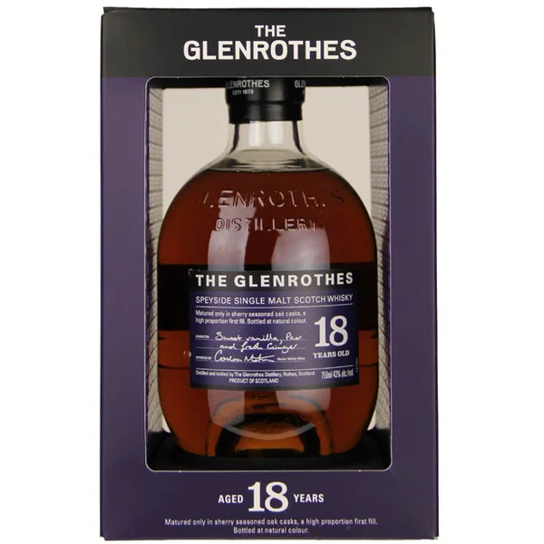 The Glenrothes 18 Yr Speyside Single Malt Scotch Whisky / 750 ml