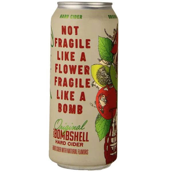 Three Brothers Bombshell Apple Original Hard Cider / 473mL
