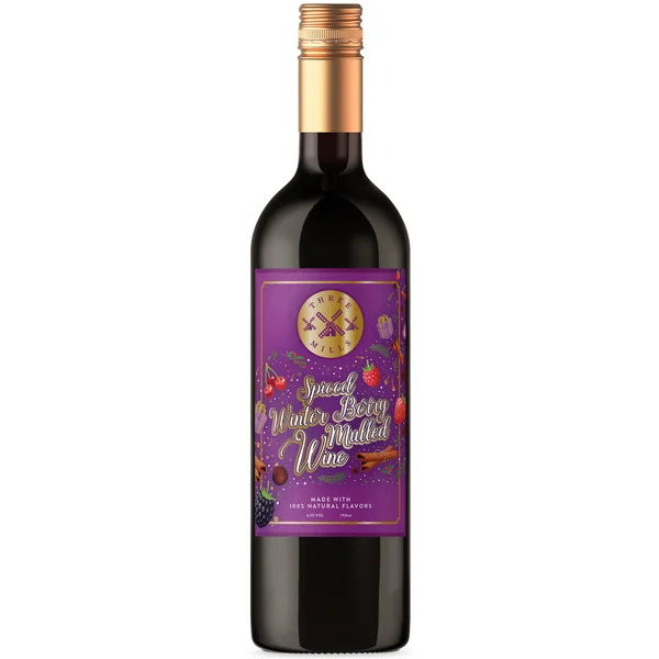 Three Mills Spiced Winter Berry Mulled Wine
