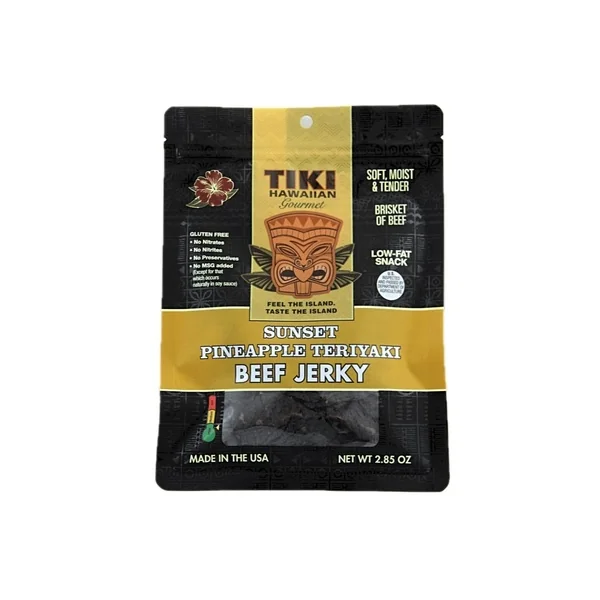 Tiki Hawaii Jerky • Pineapple Teriyaki Beef