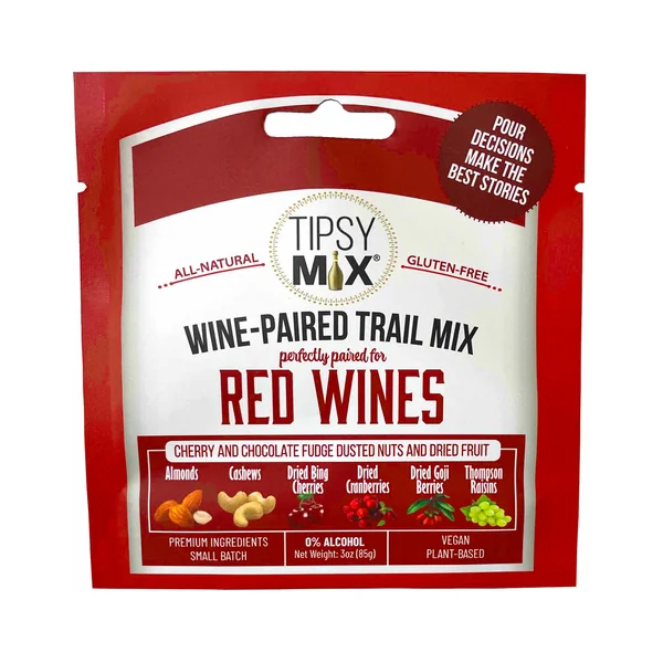 Tipsy Mix • Trail Mix For Red Wines