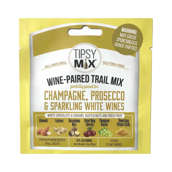 Tipsy Mix • Trail Mix For Sparkling White Wines