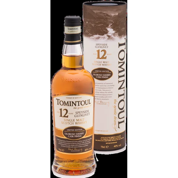 Tomintoul Scotch Single Malt 12 Year Oloroso Sherry Cask 750ml