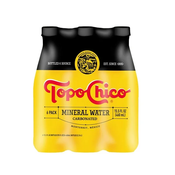 Topo Chico • Mineral Water 6pk / 15.5 oz Pet