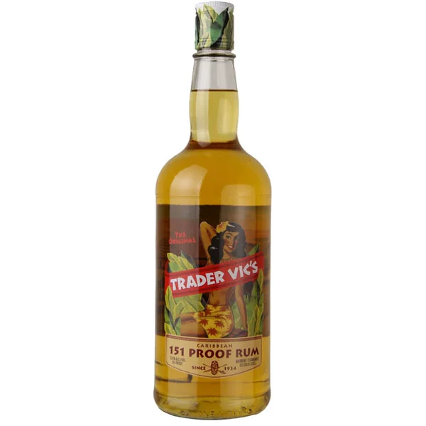 Trader Vic's 151 Proof Rum / Ltr