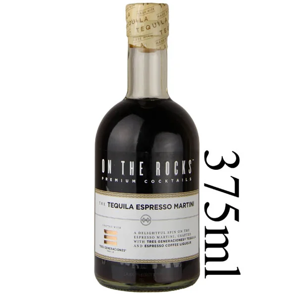 Tres Generaciones Tequila On The Rocks Espresso Martini / 375ml