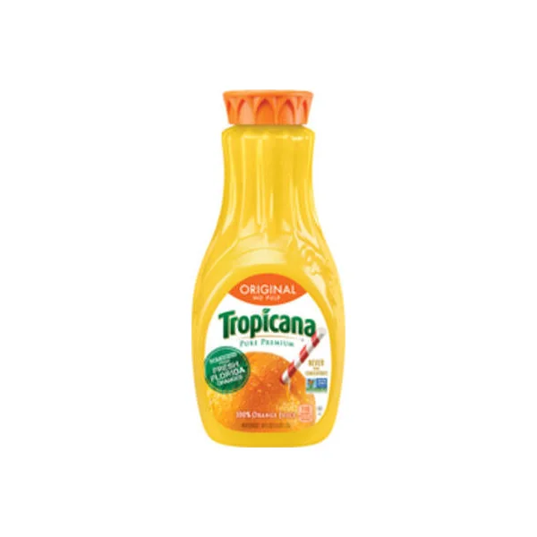 Tropicana No Pulp Orange Juice