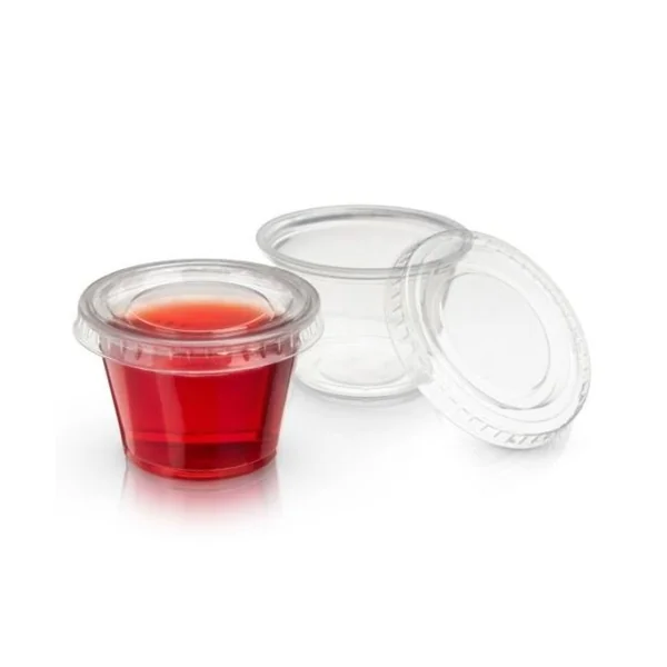 True • 2.5 oz Portion Cup with Lid Plastic