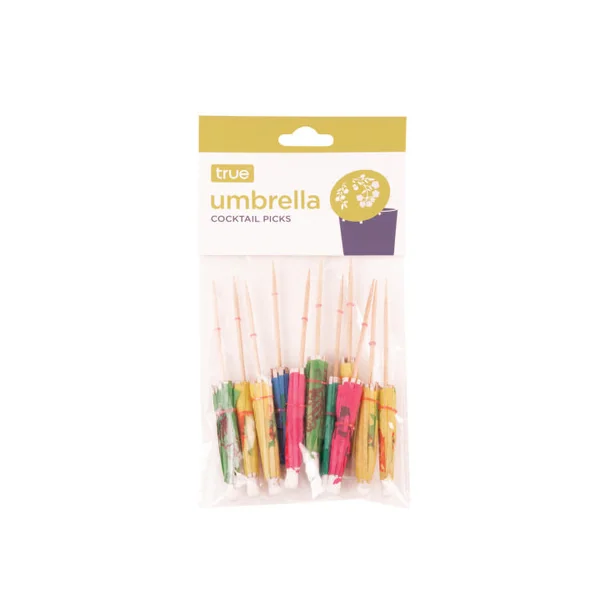 True Brands Parasol Cocktail Picks