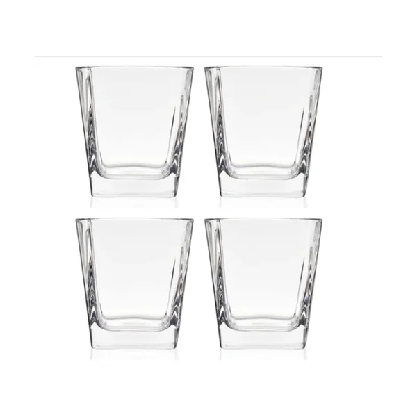 True Cocktail Glasses • Rocks Glass 10 oz Set 4
