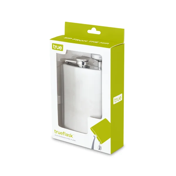 True Flask • Stainless Steel with Funnel 8 oz