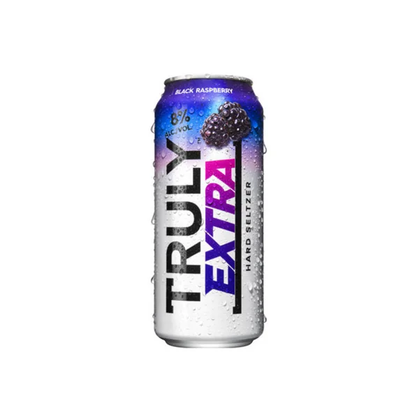 Truly Extra Hard Seltzer Black Raspberry