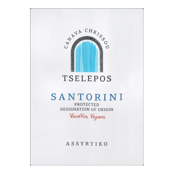 Tselepos (Canava Chrissou) Assyrtiko Santorini Vieilles Vignes 2020