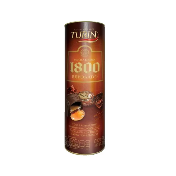 Turin Chocolate Tube • Jose Cuervo 1800 Tequila