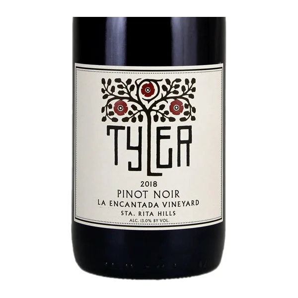 Tyler Pinot Noir Sta. Rita Hills La Encantada Vineyard 2018