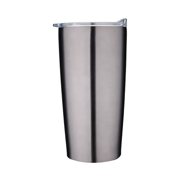 Us Poly Tumbler • Grey Insulated Ss W.lid