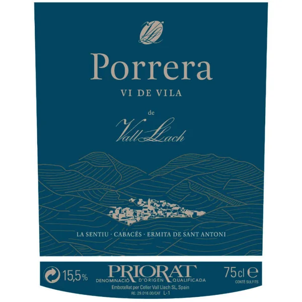 Vall Llach Porrera Vi de Vila Priorat 2019