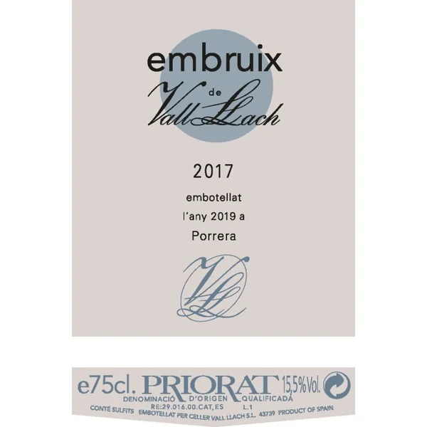 Vall Llach Priorat Embruix 2017