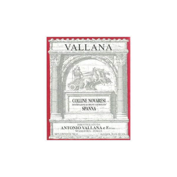 Vallana Spanna Colline Novaresi 1982