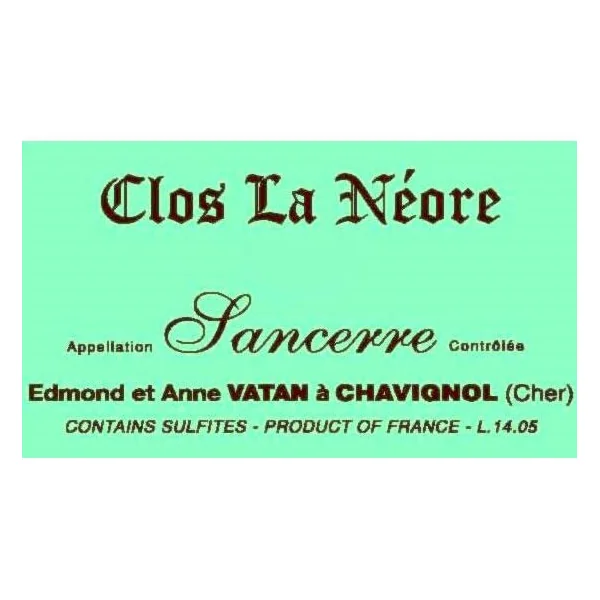 Vatan/Edmond Sancerre Clos la Néore 2016