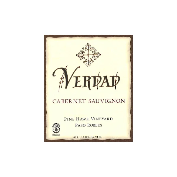 Verdad Cabernet Sauvignon Pine Hawk Vineyard 2022 750ml