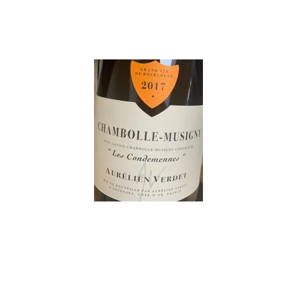 Verdet/Aurélien Chambolle-Musigny Les Condemennes 2017