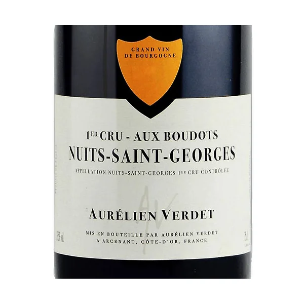 Verdet/Aurélien Nuits-St-Georges 1er cru Boudots 2019