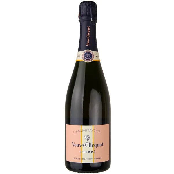 Veuve Clicquot Ponsardin Rich Rose Champagne / 750 ml
