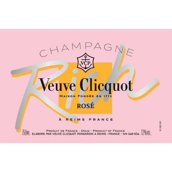 Veuve Clicquot Rich Rosé Champagne NV