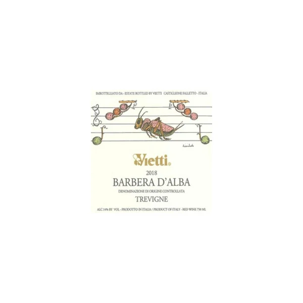 Vietti Barbera D'Alba Tre Vigne 2014