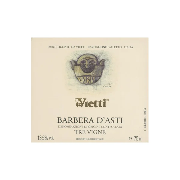Vietti Barbera d'Asti Tre Vigne 2020