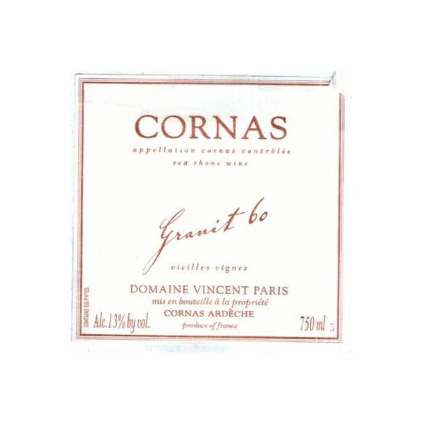 Vincent Paris Cornas Granit 60 2020