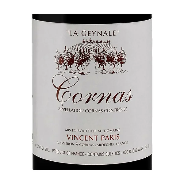 Vincent Paris Cornas La Geynale 2020
