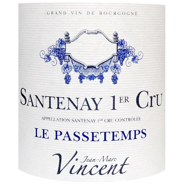 Vincent/Jean-Marc Santenay 1er cru Les Passetemps 2017