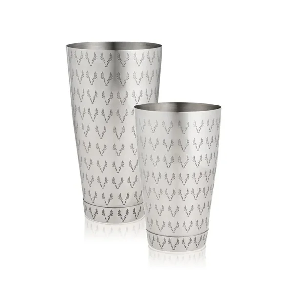 Viski Staghead Boston Shaker Set 18 oz & 28 oz Stainless Steel