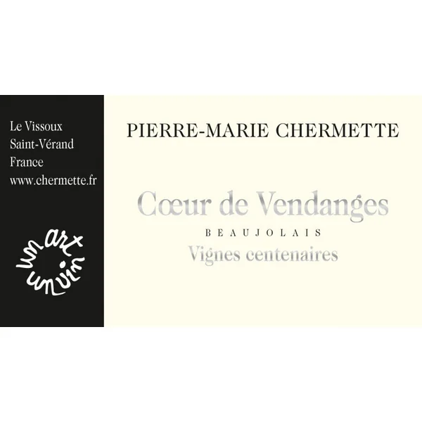 Vissoux Beaujolais Coeur de Vendanges Vignes Centenaires 2020