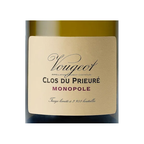 Vougeraie Vougeot 1er cru Clos du Prieuré Blanc 2018