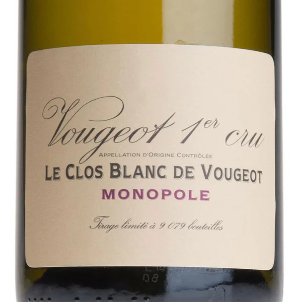 Vougeraie Vougeot 1er cru Le Clos Blanc de Vougeot 2020