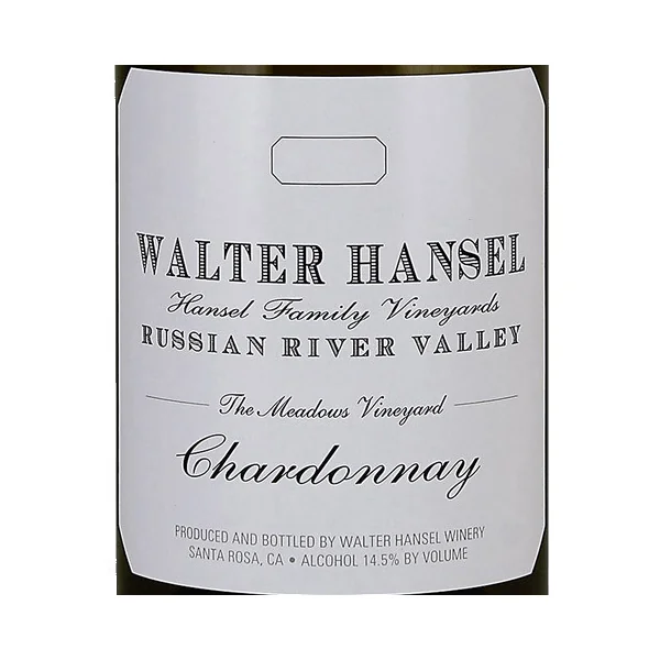 Walter Hansel Chardonnay Russian River Valley The Meadows 2018