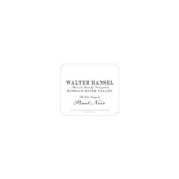 Walter Hansel Pinot Noir Russian River Valley Estate 2019