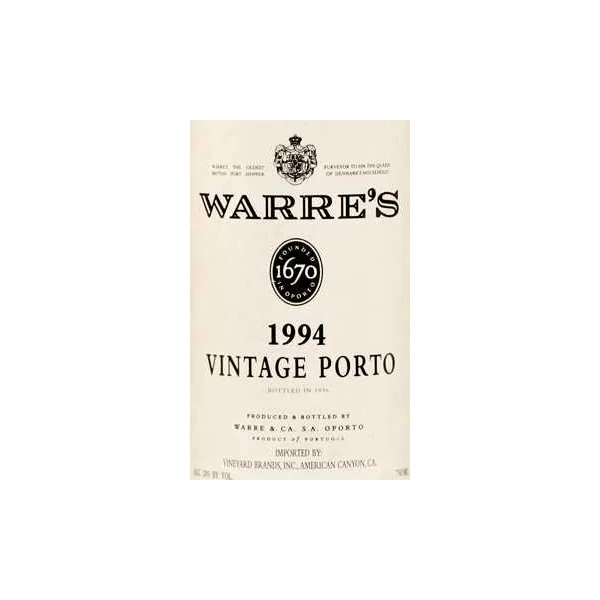 Warre's Vintage Port 1994